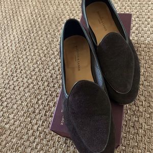 Baudoin & Lange Lusitanias Dark Brown Loafers. Size 44EU.